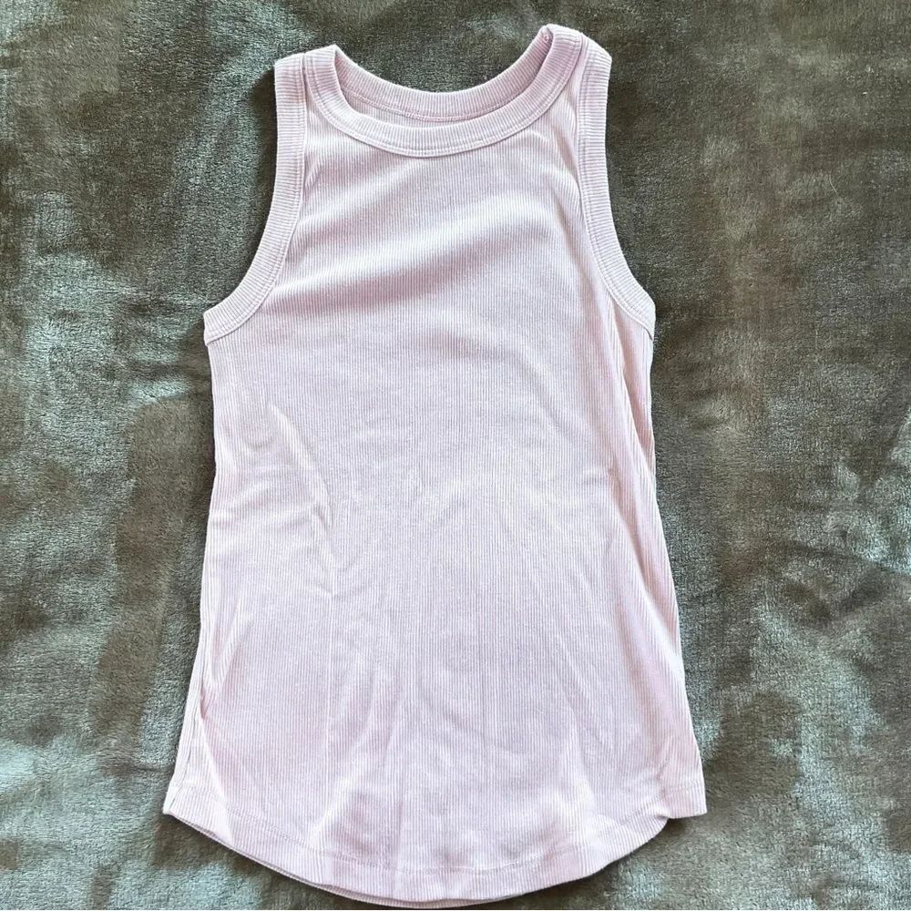 SO Women’s Youth Light Pink Ribbed Tank Top Size S